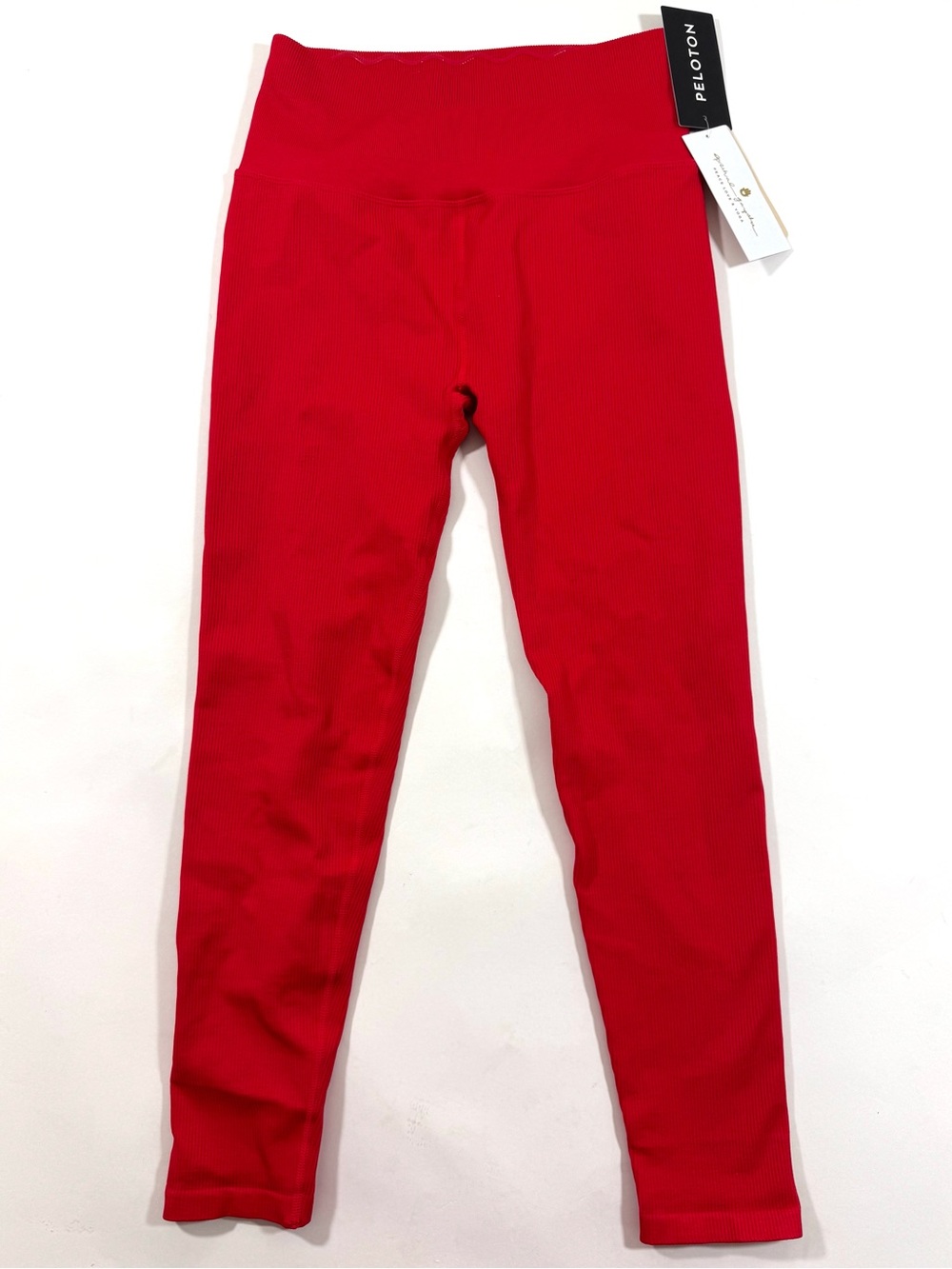 New Spiritual Gangster Peloton Love Sculpt Leggings Seamless Red